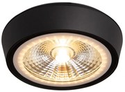 Spot aplicat LED pentru baie IP65 CHARON negru C0208 MX