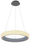 Lustra suspendata LED dimabila cu telecomanda design modern TABANO antracit 48272H-36 GL