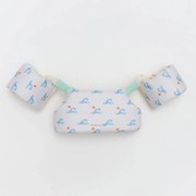 Aripioare cu centură înot copii Blue Wave