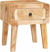 vidaXL Masă laterală Maro 40 x 32 x 46 cm Lemn de mango solid