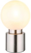 Lampă de masă MARKA 1xE14/25W/230V crom Globo 21003N