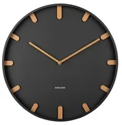 Karlsson 5942BK ceas de perete design 40 cm, negru
