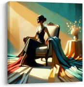 Tablou tonuri luminoase artistice