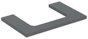 Blat pentru lavoar Geberit One cu decupaj in mijloc lava mat 75 cm