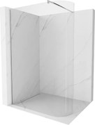 Mexen Kioto-R Perete de duș rotunjit Walk-in 120 x 200 cm, transparent 8 mm, crom - 800-120-101-01-06