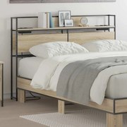 vidaXL Tăblie de depozitare Stejar sonoma 120 cm Lemn compozit