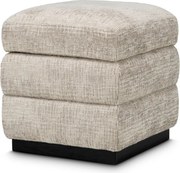 Taburete cu spatiu de depozitare Valmont, Creststone beige