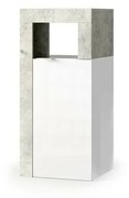 Dulap baie alb LC Mobili Italia Hamburg 35x78 cm 1 usa