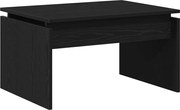 vidaXL Masă de cafea Stejar Negru 68 x 50 x 38 cm Lemn compozit