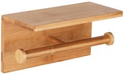 Suport pentru role de toaleta BAMBOO, bambus, Wenko