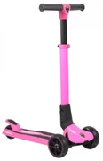 Trotineta copii pliabila din aluminiu NOVOKIDS™ Lamborghini Kick N Roll Edition , Cu roti luminoase din silicon, 3 roti,pliabila, Maner reglabil pe