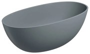 Omnires Shell M+ cada freestanding 148x75 cm ovala SHELL148WWAG