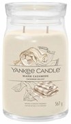 Lumânare parfumată Yankee Candle Signatureîn borcan Warm Cashmere, 567 g