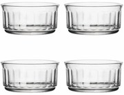 Set de boluri Bormioli Rocco 4 piese Creme BruleeFido