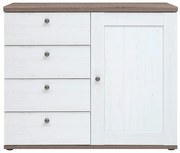 Comodă TEINA 4S1D, pin canyon