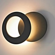 Aplica LED stil ambiental, KILDA negru MA-8464