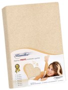 Cearşaf de pat Kamilka, bej, 100 x 200 cm