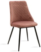 Scaun Bucatarie/Dining Grysell Catifea Roz