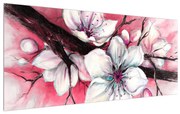 Tablou cu flori (120x50 cm), în 40 de alte dimensiuni noi