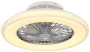 Ventilator LED dimabil de tavan Globo 03654 CORUSSO LED/40W/230V 3000-6500K + telecomandă