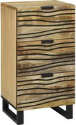 vidaXL Bufet cu sertar Maro 40 x 33 x 75 cm Lemn masiv de mango
