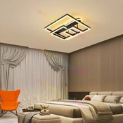 Lustra LED Cu Telecomanda, Elit's Esn1702-BK, 214W