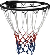 vidaXL Coș de baschet, negru, 39 cm, oțel