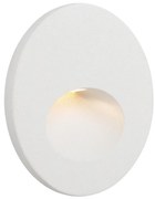 Spot LED incastrabil scari / perete exterior IP65 Bil alb