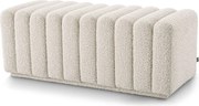 Bancheta design LUX Bente, boucle crem 115494 HZ