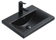 Mexen Emma chiuvetă încastrată în blat 51 x 39 cm, negru mat - 25055185