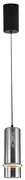 Pendul LED, SMOKE GLASS-BLACK, ZB-2533