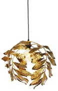Lampă suspendată vintage aur antic 40 cm - Linden