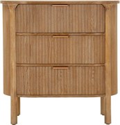 Comodă în culoare naturală din lemn de brad 80,5x82x47 cm Gothenburg – Mauro Ferretti