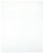 vidaXL Cearșaf de pat cu elastic, alb, 100x200 cm, bumbac