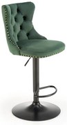 Scaun de bar H117 velvet verde