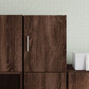 vidaXL Dulap de perete, stejar maro, 30x42,5x40 cm, lemn prelucrat