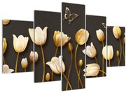 Tablou - Lalele - abstract (150x105 cm)