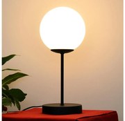 Lampă de masă MOON 1xE27/15W/230V negru