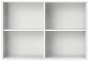 Bibliotecă albă suspendată 89x61 cm Mistral – Hammel Furniture