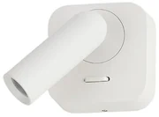 Aplica cu Spot LED reglabil LUGANO square alba