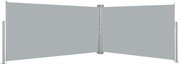 vidaXL Copertină laterală retractabilă, 160 x 600 cm, gri