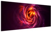Tabloul cu abstracțiune modernă care luminează (120x50 cm)