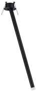 Spot LED incastrabil design tubular STILVI negru, H-44cm