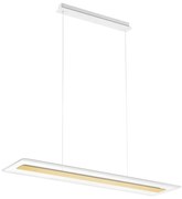 Lustră LED pe cablu ANTILE LED/45W/230V CRI 90 alb/auriu Linea Light 8939