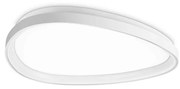 Plafoniera LED design circular GEMINI pl d061 on-off alb