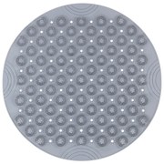 Covoras antialunecare pentru dus, Ø 55 cm