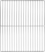 vidaXL Grătar Argintiu 40 x 35 cm Oţel inoxidabil