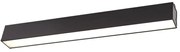 Plafoniera LED dimabila design modern LINEAR, 4000K negru C0190D MX