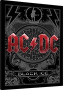 Poster înrămat AC/DC - Black Ice