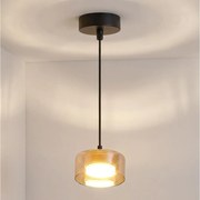 Brilagi - Lustră suspendată pe cablu AURA LUX 1xGX53/30W/230V negru/auriu